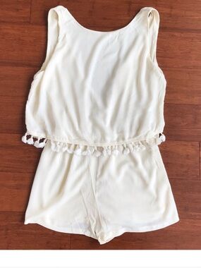 Forever 21 Romper w/ Tassels